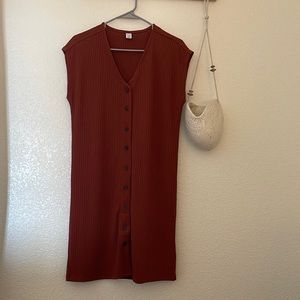 Button down dress